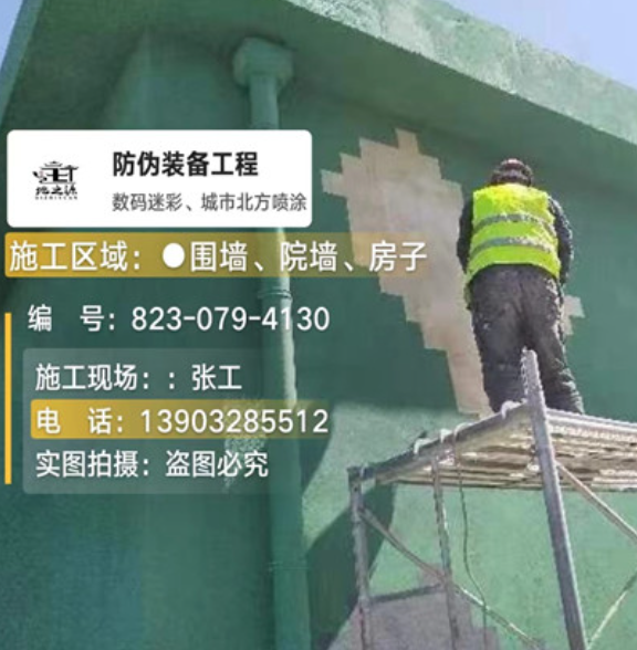 宿迁外墙迷彩漆的施工主要