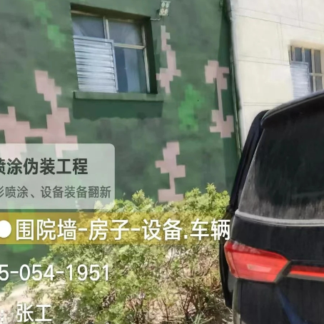 宿迁数码迷彩漆施工